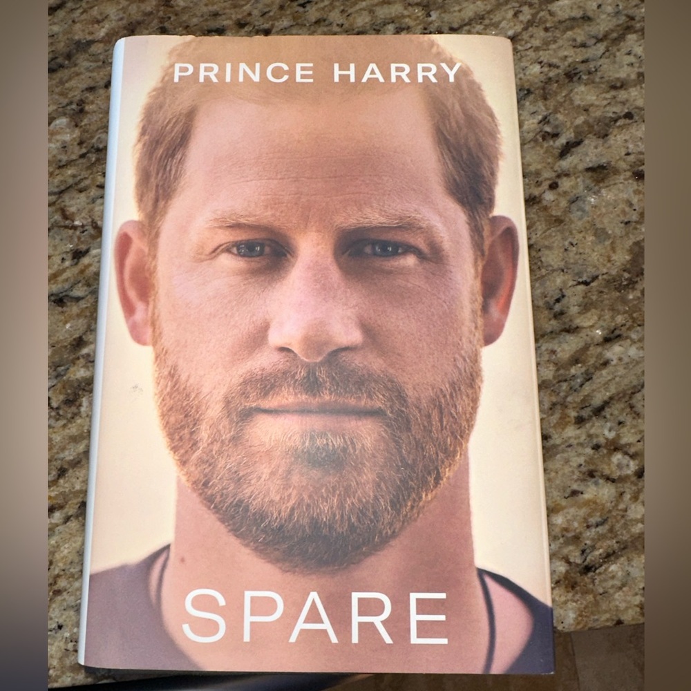Prince Harry- Spare Book, Hardcover